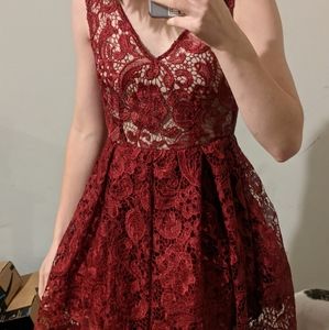 Red Lacey Dress